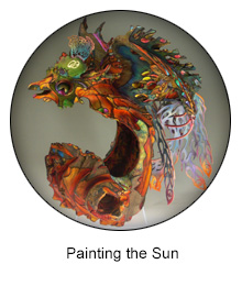 painting the sun